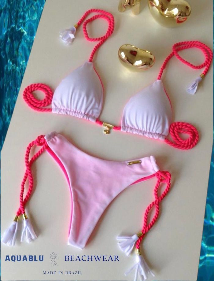 Bikini Giselle White Reversible