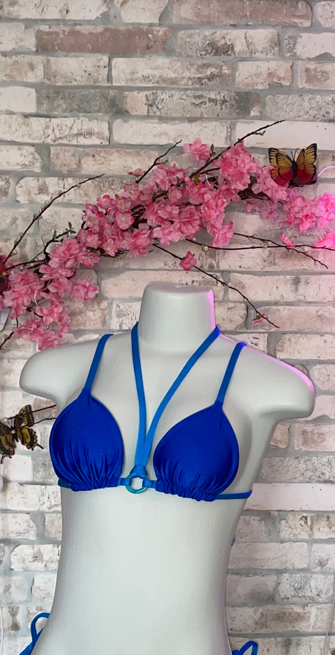 Bikini Mia Dark Blue (Ring) Reversible Blue