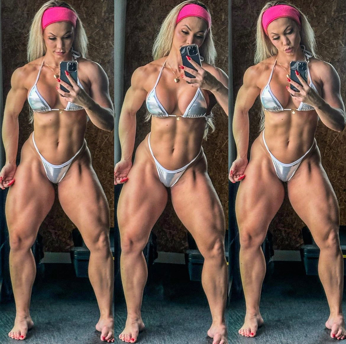 Bikini Anna Silver/White