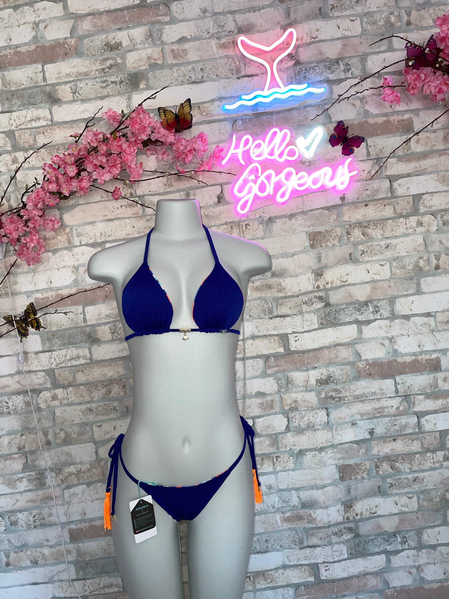 Bikini Mia Evil Eye Orange
