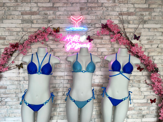 Bikini Mia Dark Blue (Ring) Reversible Blue