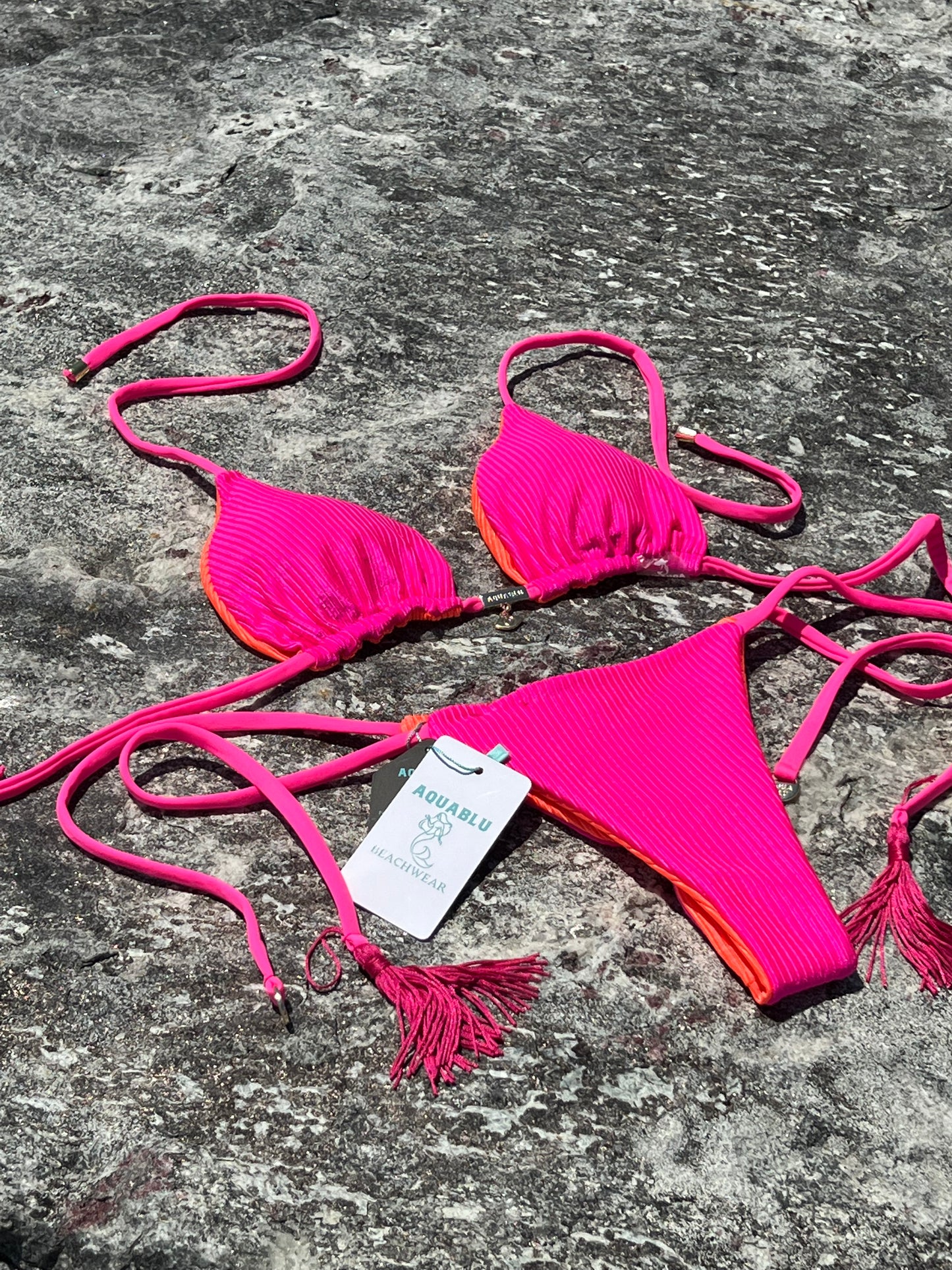 Bikini Mia Orange Reversible Pink
