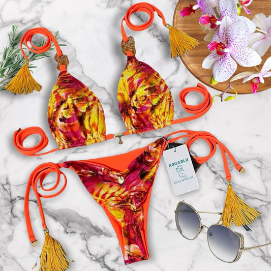 Bikini Mia Reversible to Orange