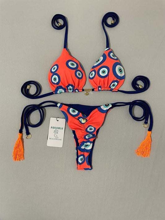 Bikini Mia Evil Eye Orange