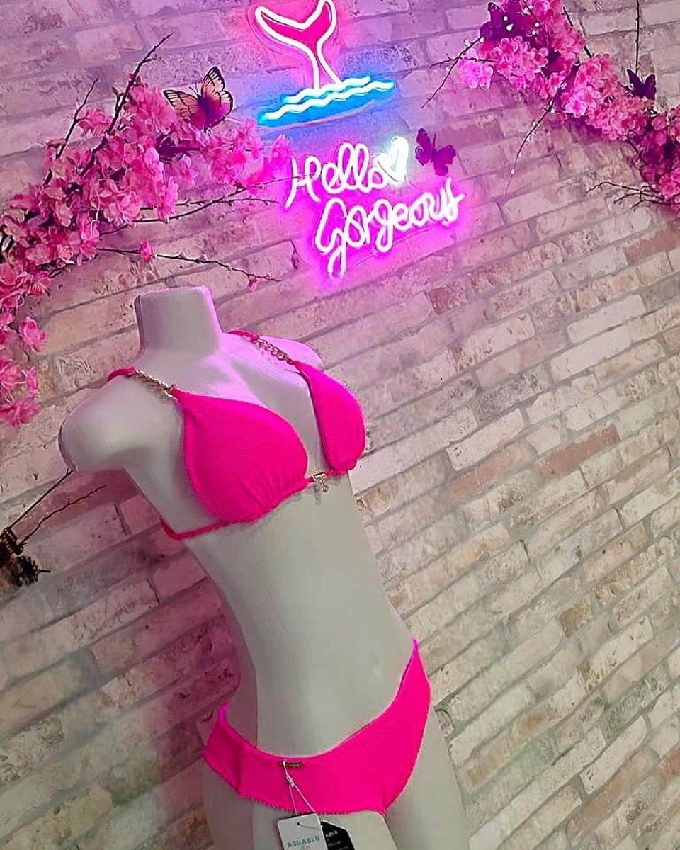 Bikini Bianca (Chain) Reversible pink