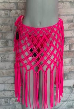 Beach cover-up pink