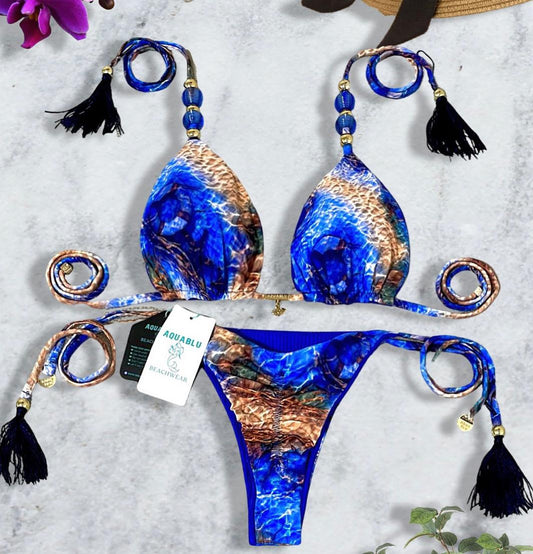Bikini Mia Oceano Reversible Blue
