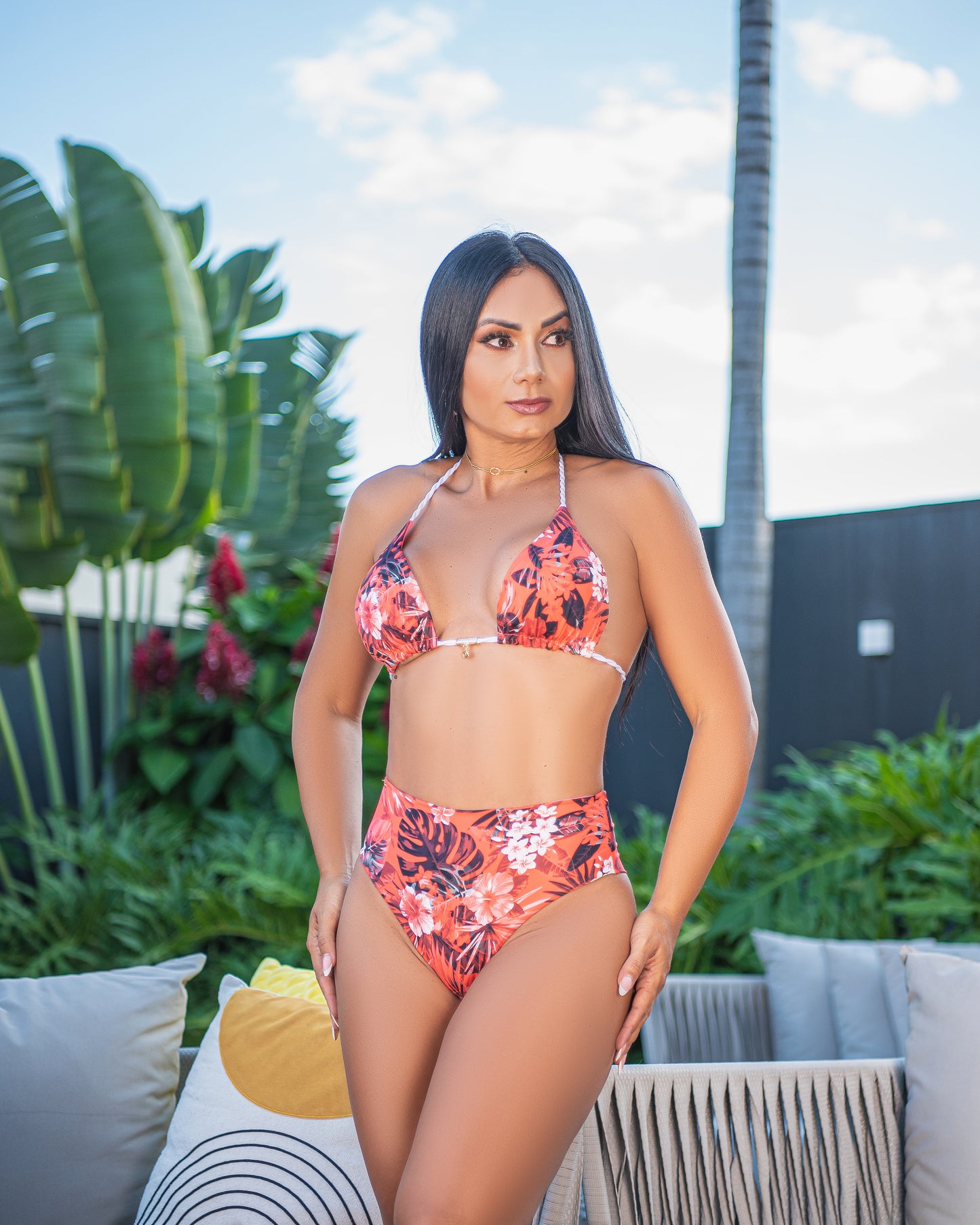 Bikini Diana Reversible Salmon