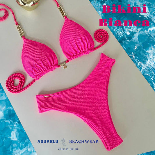 Bikini Bianca (Chain) Reversible pink